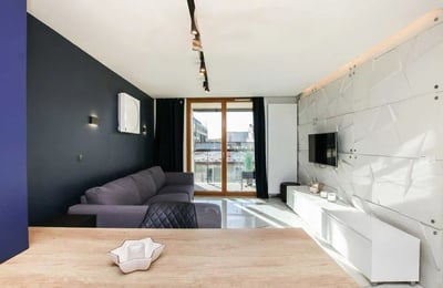 Rental of a stylish 2-room apartment, 47 m², Grzegórzki, Kraków, Poland